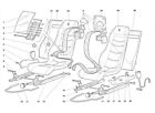 009490324 Lamborghini Diablo Roadster Seats And Safety Belts Support Supporto
