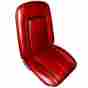0721083048 Distinctive Industries 1967 Camaro Upholstery Deluxe Bucket Front Only Red