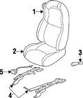 0sn791ucaa Dodge Chrysler Oem Seat Back