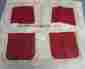 100149 Distinctive Industries 1964 Ranchero Bench Seat Upholstery Cover Two-tone Red White