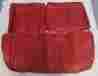 104430 Distinctive Industries 1962 Ford Falcon Futura 2 Door Front Deluxe Bench Seat Upholstery Cover Red