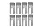 121n Mustangs Unlimited Seat Track Spacer Plates Mustang Cougar