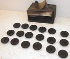 1731168 General Motors Nos Box Of Seat Belt Bolt Cover Plugs