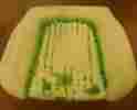 175-2673 Alfa Spider Seat Cushion Foam Pad