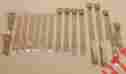 1850-69ben-650 Pg Classic Mopar 1968-69 B-body Bench Seat Belt Set Tan