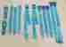 1850-69buk-330 Pg Classic Mopar 1968-69 B-body Bucket Seat Belt Set Blue