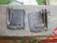 1955-56-57 Seat Sedan Driver Delivery Mount Brackets Chevy Floor