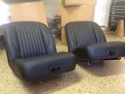 1956-1962 Black Leather Seats Corvette