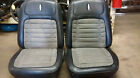 202.gm1k67 1967 1968 1969 Camaro Sport Deluxe Original Houndstooth Front Bucket Seats 202.gm1k67 1967 1968 1969 Camaro Sport Deluxe Original Houndstooth Front Bucket Seats