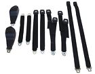 2850-71buk-100 1971 -body Mopar Pg Bucket Black Set Seat Classic Belt