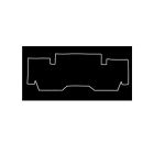 204a Mustangs Unlimited Under Rear Seat Underlayment Mustang Fastback