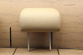206.bm1n07 2006 2007 Bmw 530i 550i E60 Rear Seat Outer Headrest Beige Tan