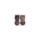 25-124676-1 Corvette Seat Belt Boots Black Eckler