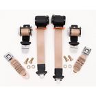 25-175989-1 Premier Quality Products Corvette Shoulder Harness Seat Belt Set Retractable