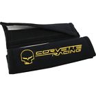 25-251567-1 Corvette Shoulder Belt Pads Racing Logo Eckler