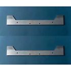 25-256114-1 Corvette Seat Frame Repair Plates Rear Lower Eckler