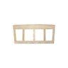 28-53074-1 Model Ford Front Backrest Seat Frame Wood Coupe Cabriolet Late
