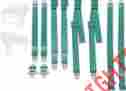 2850-70buk-434 Pg Classic Mopar 1970 E-body Bucket Seat Belt Set Green