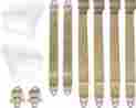 2850-70cbuk-650 Pg Classic Mopar 1970 E-body Convertible Bucket Seat Belt Set