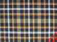 2yrds Upholstery Fabric Plaid Cloth Buckskin Seat Orange Oem Black Automotive