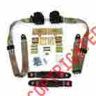 25-171205-1 3-point Seatbelt Solutions Corvette Shoulder Harness Seat Belt Kit Retractable Retrofit