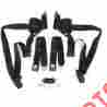 61-178417-1 3-point Morris Classic Concepts Chevy Or Gmc Truck Retractable Seat Belt Kit Black With Buckle