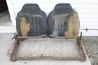 3594270 Original Plymouth Duster Front Bench Seat Frame Springs Backs Sport