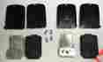 3670612 Mopar E Body 70 71 72 73 Challenger Cuda Seat Belt Shoulder Roof Clips Brackets