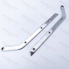 3824590 3824589 Gm Corvette Original Chromed Seat Back Hinge Side Rail Pair