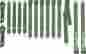 3850-69buk-434 Pg Classic Mopar 1968-69 A-body Seat Belt Set Bucket Green