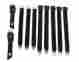 3850-69cbuk-100 Pg Classic Mopar1968-69 A-body Convertible Bucket Seat Belt Set
