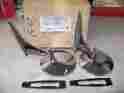 3874250 3909191 Gm 1967 1968 Chevelle Ss Chrome Rear View Mirror Set Nos Gasket