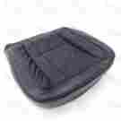 3913109 Gm Corvette Original Seat Bottom Cushion W Black Vinyl Comfort Weave Cover 1972-73