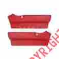 41-33924-1 Eckler S Bucket Seat Side Skirts Falcon Except Convertible Red