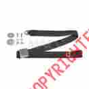 41-84229-1 Eckler S Seat Belt Kit Lift Buckle Style Front And Rear Black