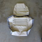 421666 Corvette America Chevrolet Oyster Seat Cover Top And Bottom