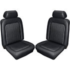 43-70209-3722-3437 Tmi Mustang Premium Upholstery Front Buckets Black Standard