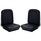 43-71225-958 Tmi Mustang Premium Upholstery Full Set With Front Buckets Black
