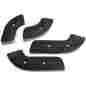 44-42625-1 Premier Quality Products Ford Mustang Bucket Seatback Hinge Cover Set 4 Pieces Black