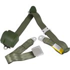 44-89713-1 Retrobelt Ford Mustang Seat Belt System Green Eckler