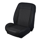 46-70128-6525-99-bk Tmi Mustang Upholstery Full Set Black With Stitching