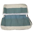 49-28895-1 Full Seat Cover Set White Vinyl With Blue Plastic Ford