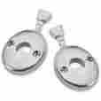 55-192371-1 Jim Osborn El Camino Bucket Seat Headrest Escutcheon 1970-1972