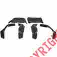 55-192452-1 Ted Williams Enterprises El Camino Bucket Seat Back Bottom Set Black 1969-1972