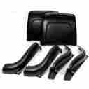55-192453-1 Ted Williams Enterprises El Camino Bucket Seat Back Bottom Set Black 1966
