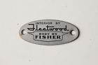 55899 Cadillac Coupe Sedan Deville Interior By Fleetwood Body Fisher Tag