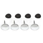 57-359022-1 Premier Quality Products Chevy Seat Button Kit Silver Bel Air