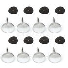 57-359089-1 Premier Quality Products Chevy Seat Button Kit Silver Bel Air