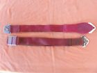 60232 Mustang Fairlane Falcon Red Front Seat Lap Belt