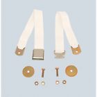 61-157352-1 Truck Seat Belt Aircraft Latch Style White Eckler
